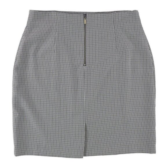 Tahari Arthur S. Levine Women's Zip Back Houndstooth Midi Pencil Skirt Size 8P - Picture 12 of 12